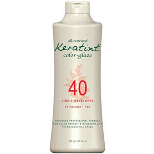 All Nutrient Developer & Lighteners Keratint-Glaze Developer 40 Volume 25 oz